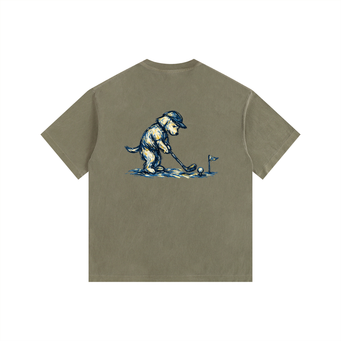 PAINTED GOLFER