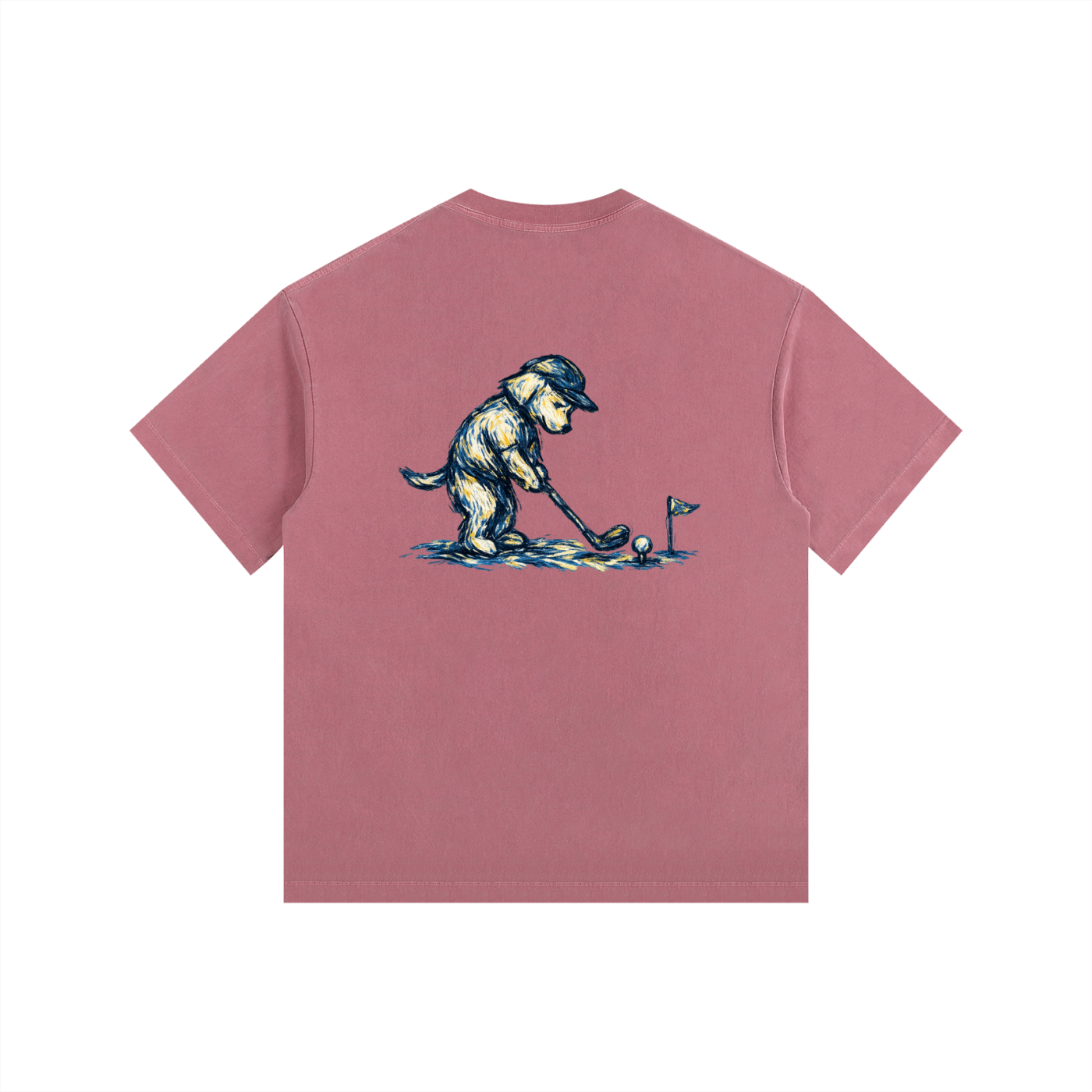 PAINTED GOLFER