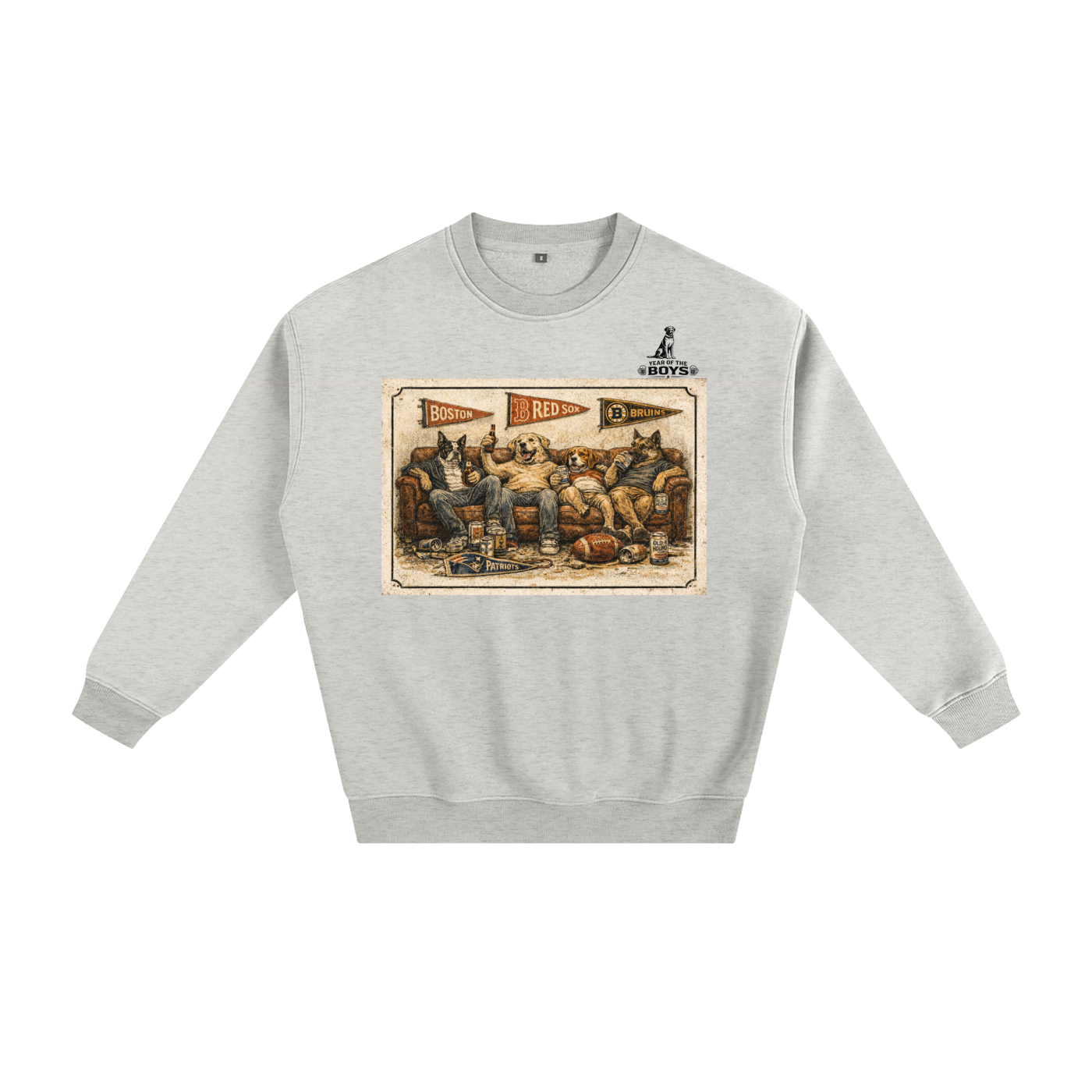 BOSTON BOYS CREWNECK