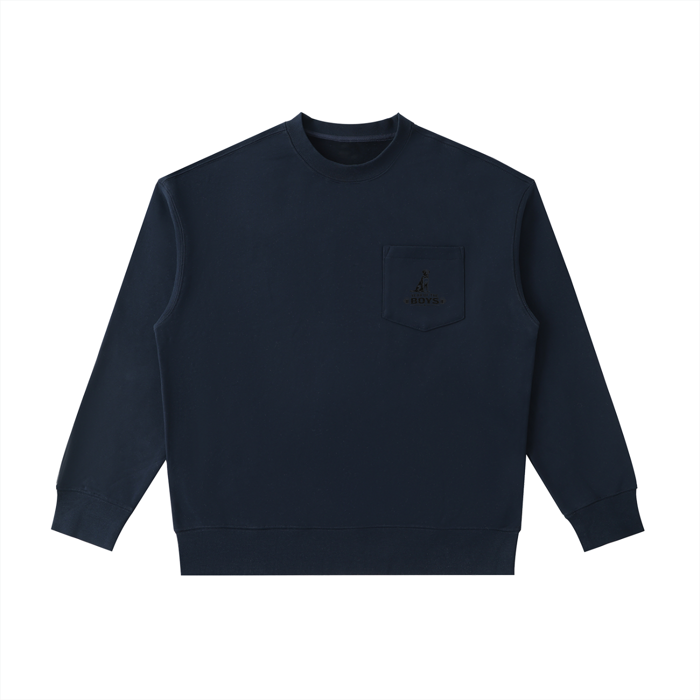 POCKET BOY CREW NECK