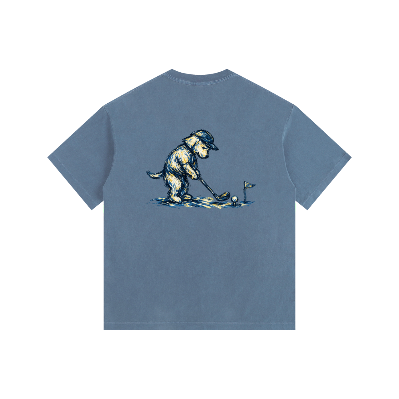 PAINTED GOLFER