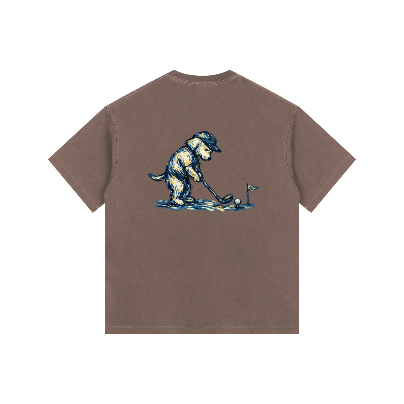 PAINTED GOLFER