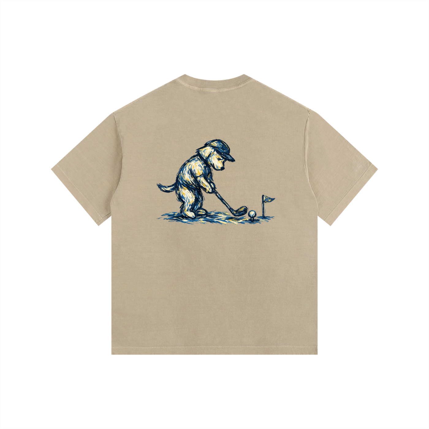 PAINTED GOLFER
