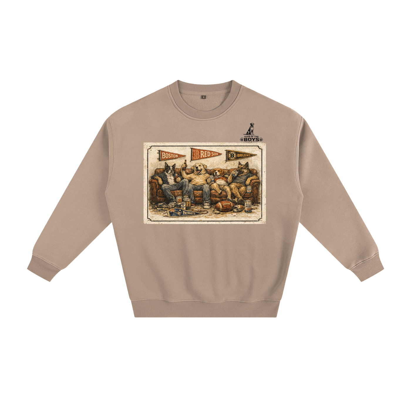 BOSTON BOYS CREWNECK