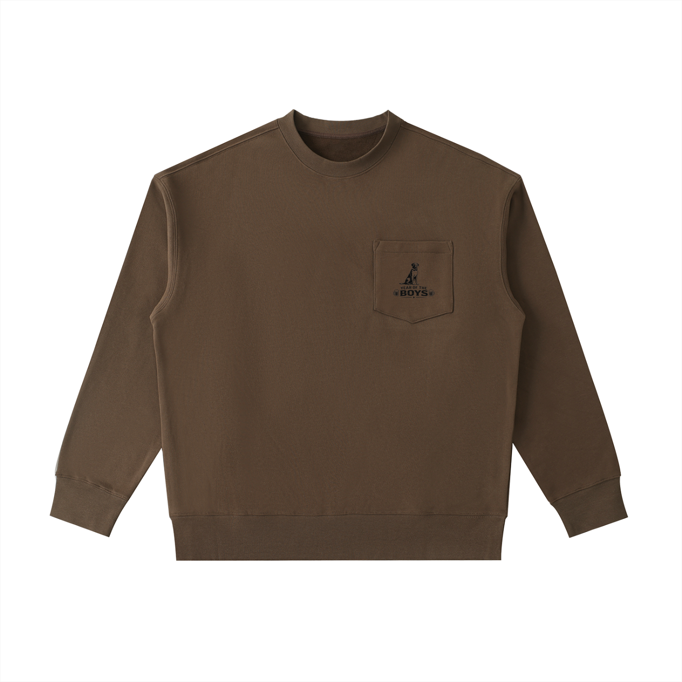POCKET BOY CREW NECK