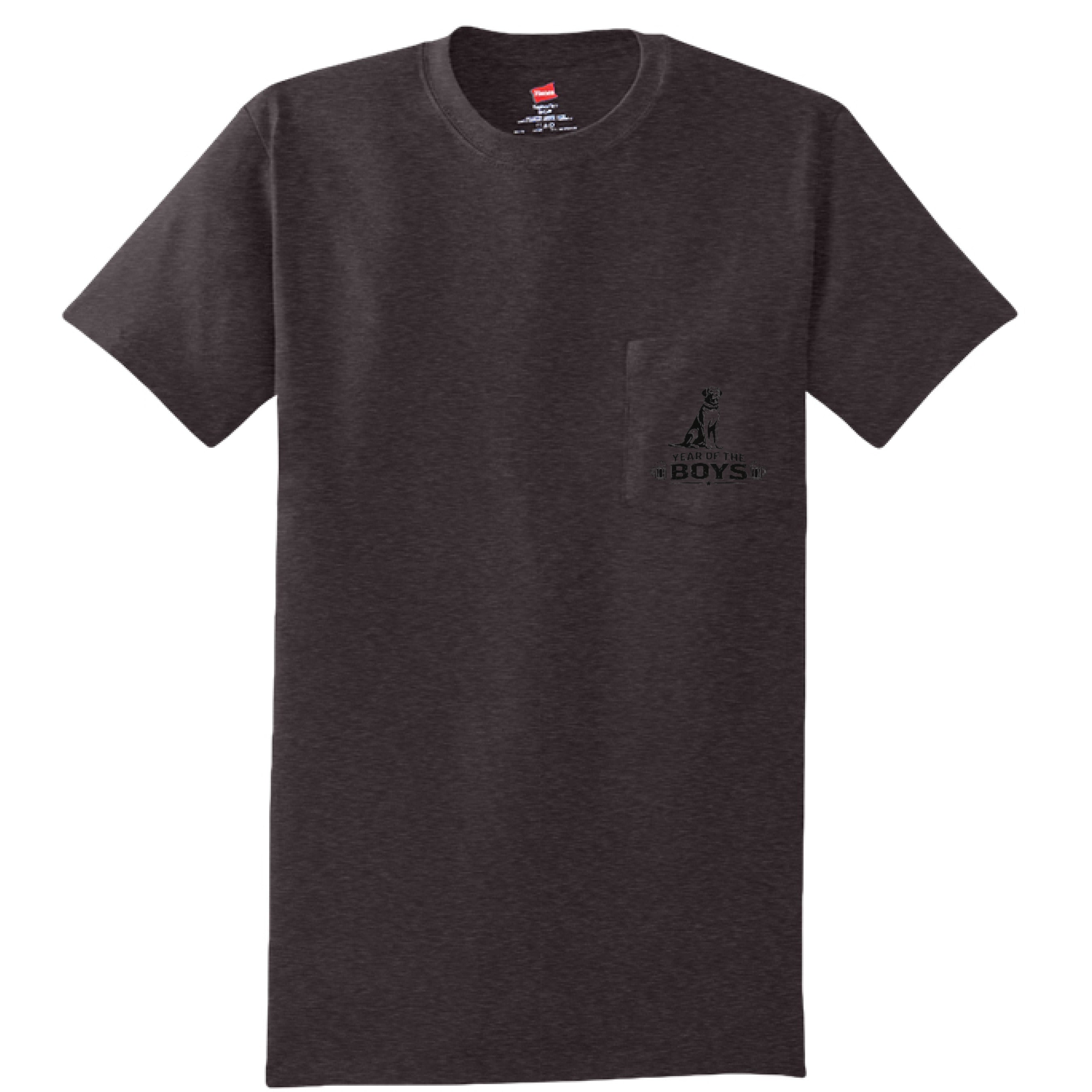 CHARCOAL HEATHER - FRONT