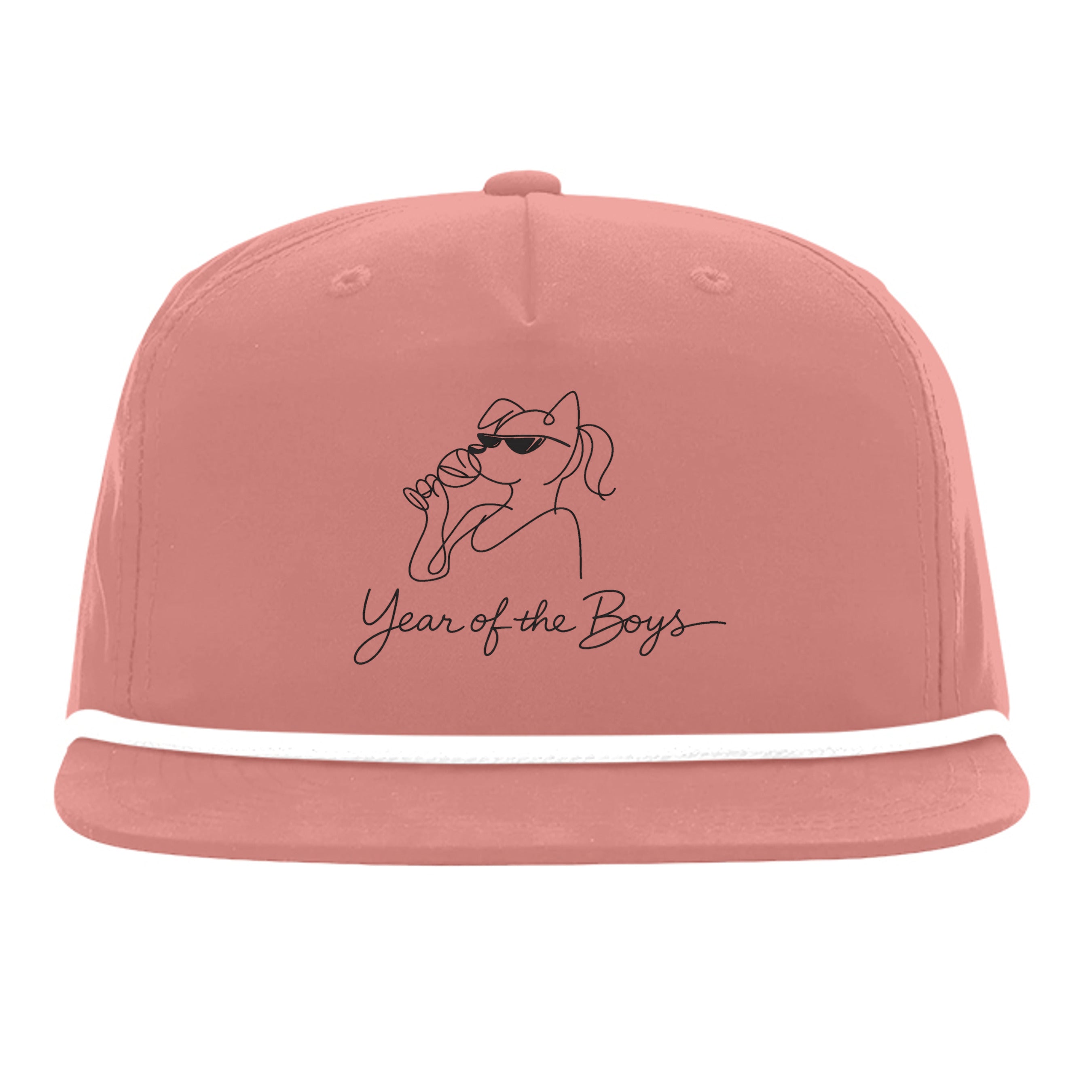 Dusty Red/ White - 256 - FRONT