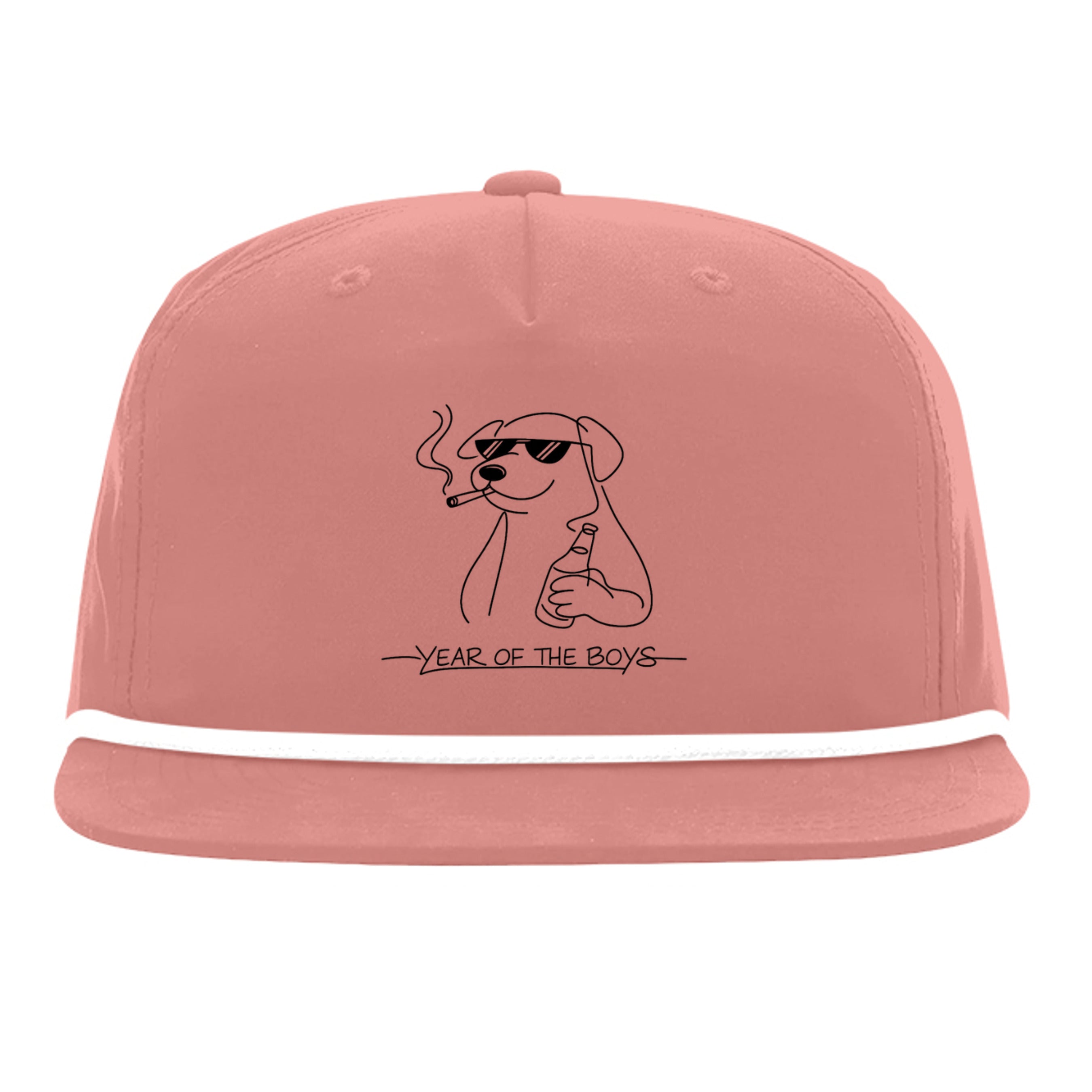 Dusty Red/ White - 256 - FRONT