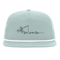 Dusty Blue/ White - 256 - FRONT