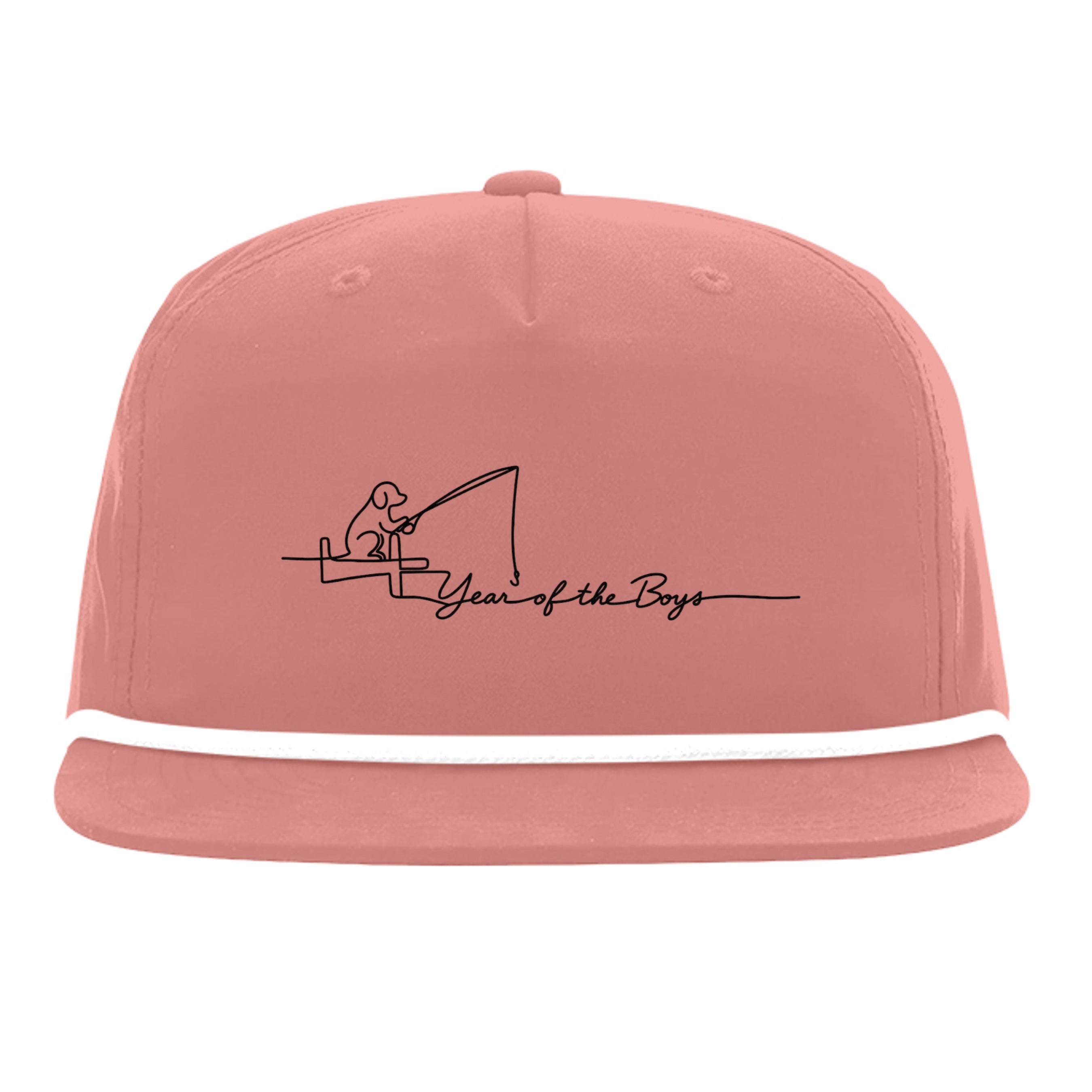 Dusty Red/ White - 256 - FRONT