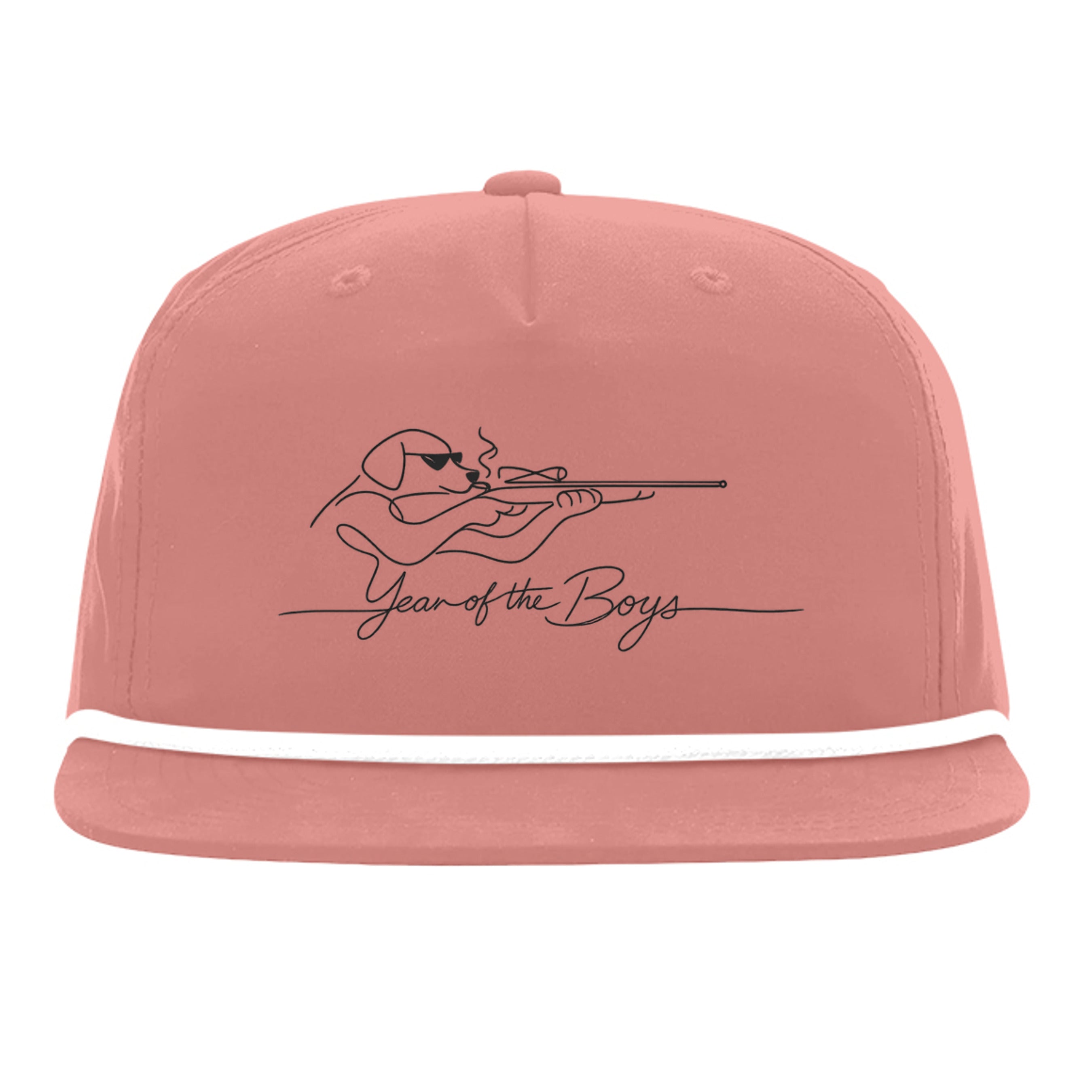 Dusty Red/ White - 256 - FRONT
