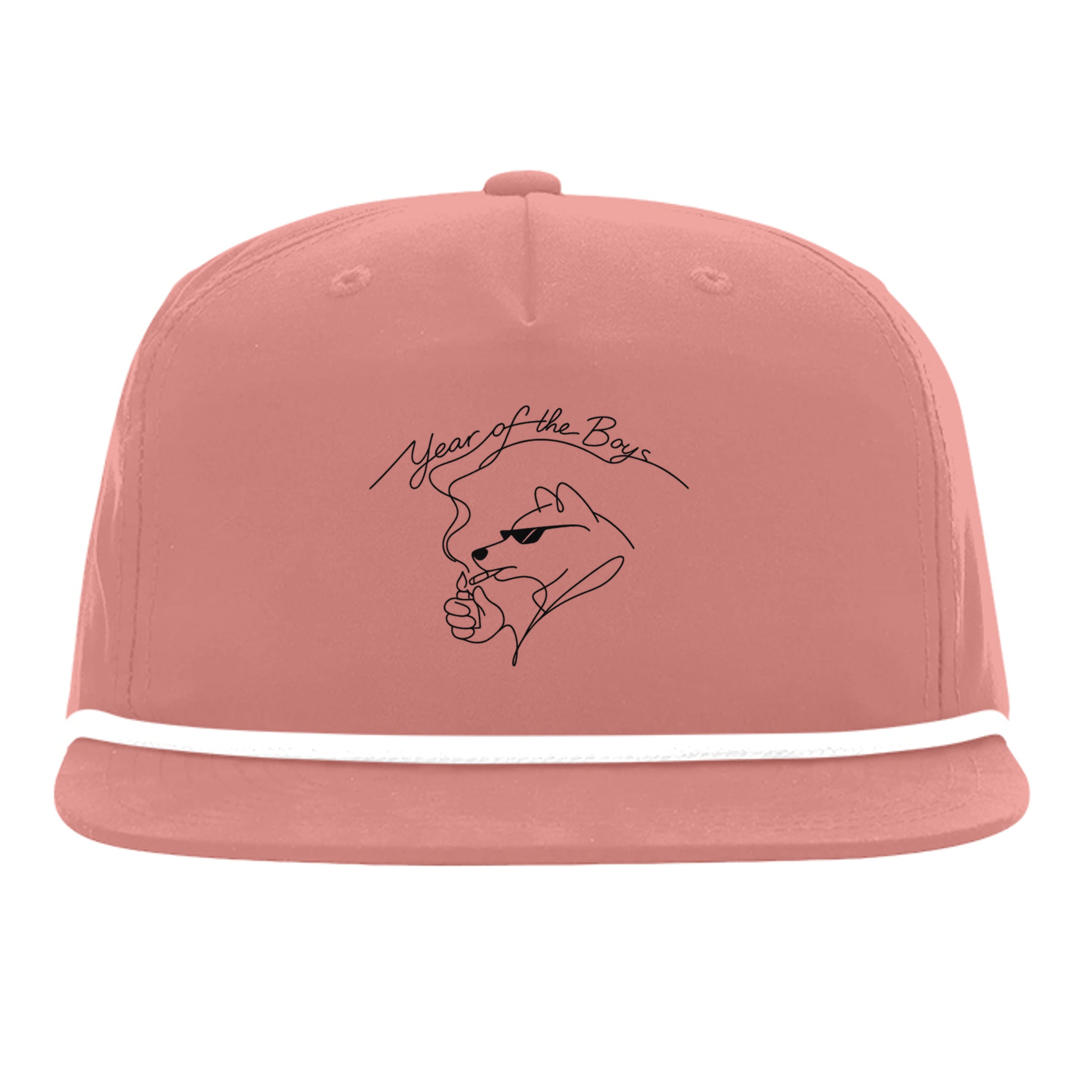 Dusty Red/ White - 256 - FRONT