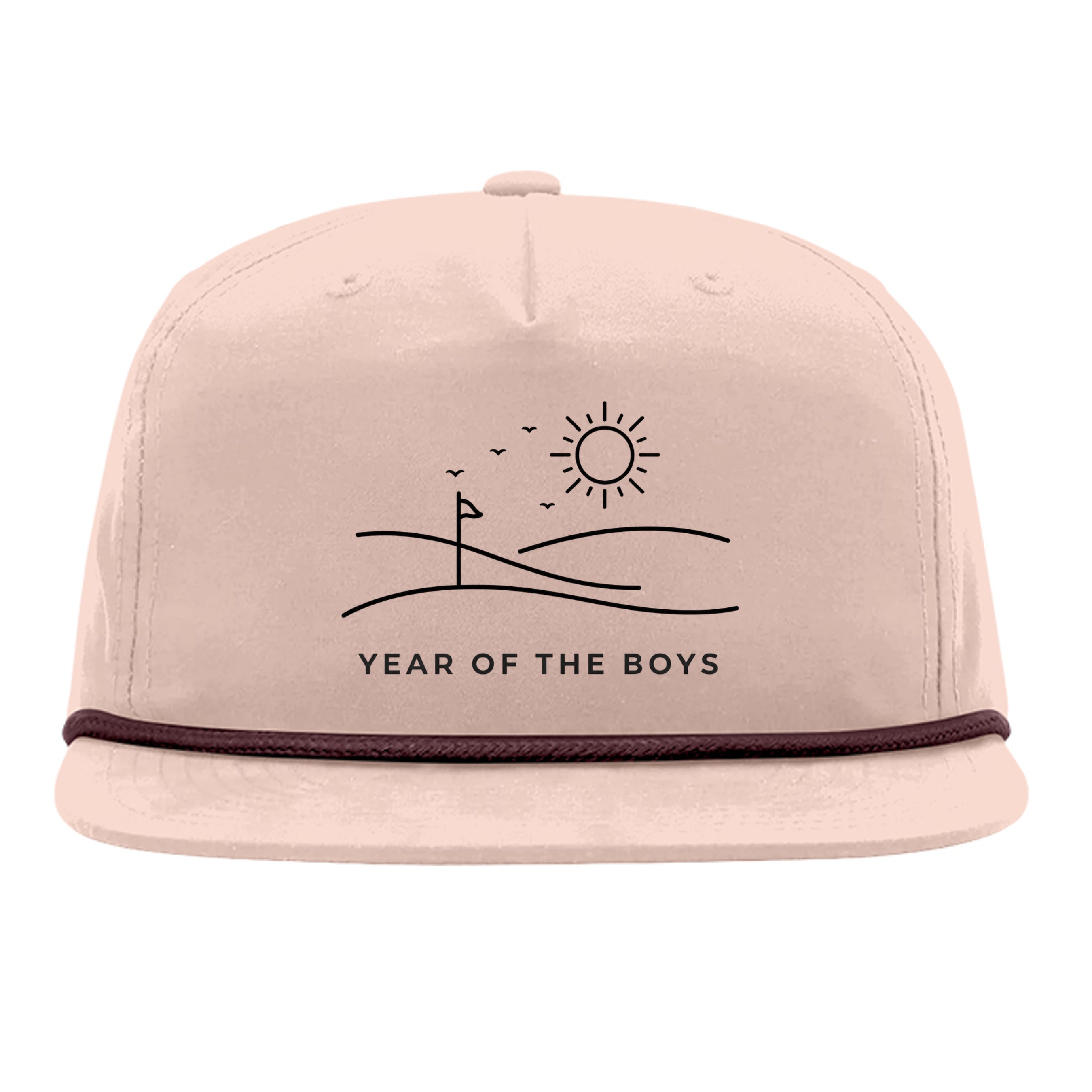 Pale Peach/ Maroon - 256 - FRONT