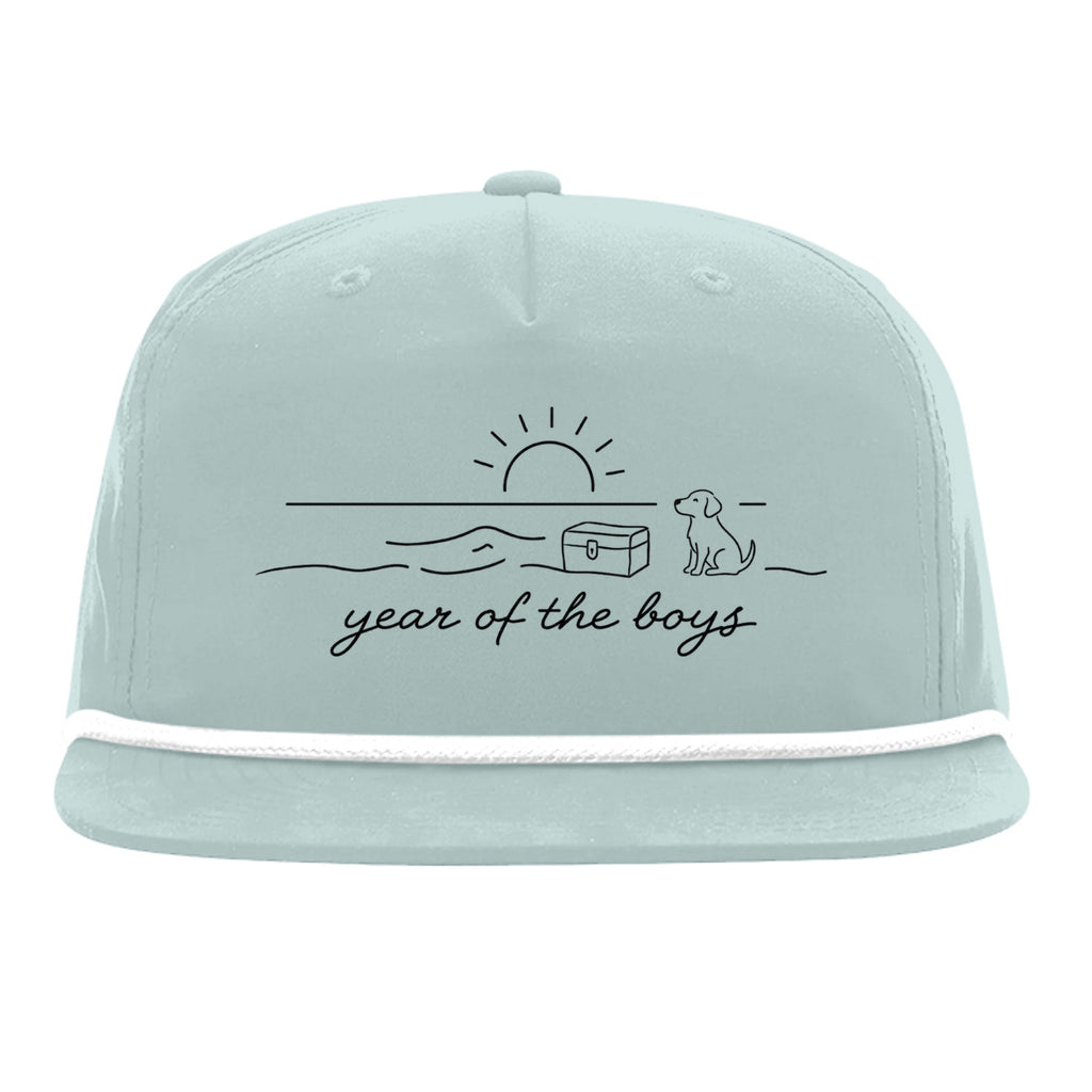 Dusty Blue/ White - 256 - FRONT