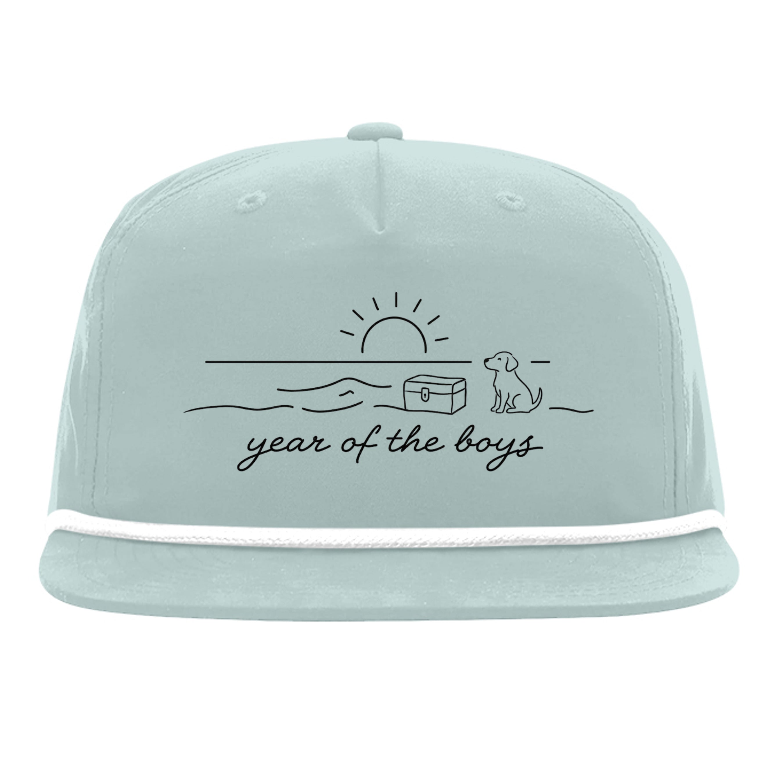 Dusty Blue/ White - 256 - FRONT