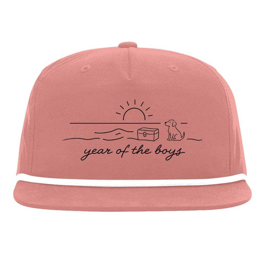 Dusty Red/ White - 256 - FRONT