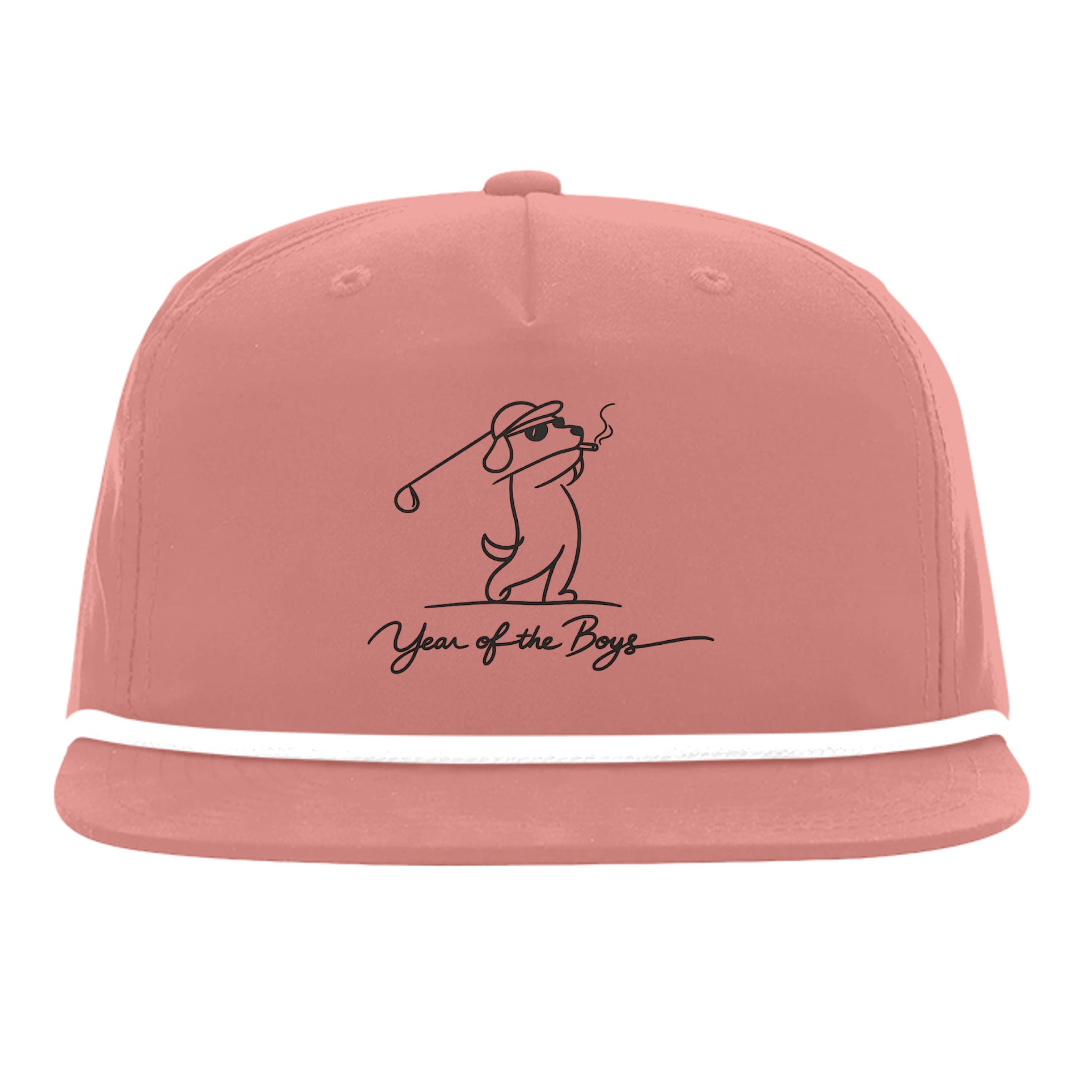 Dusty Red/ White - 256 - FRONT