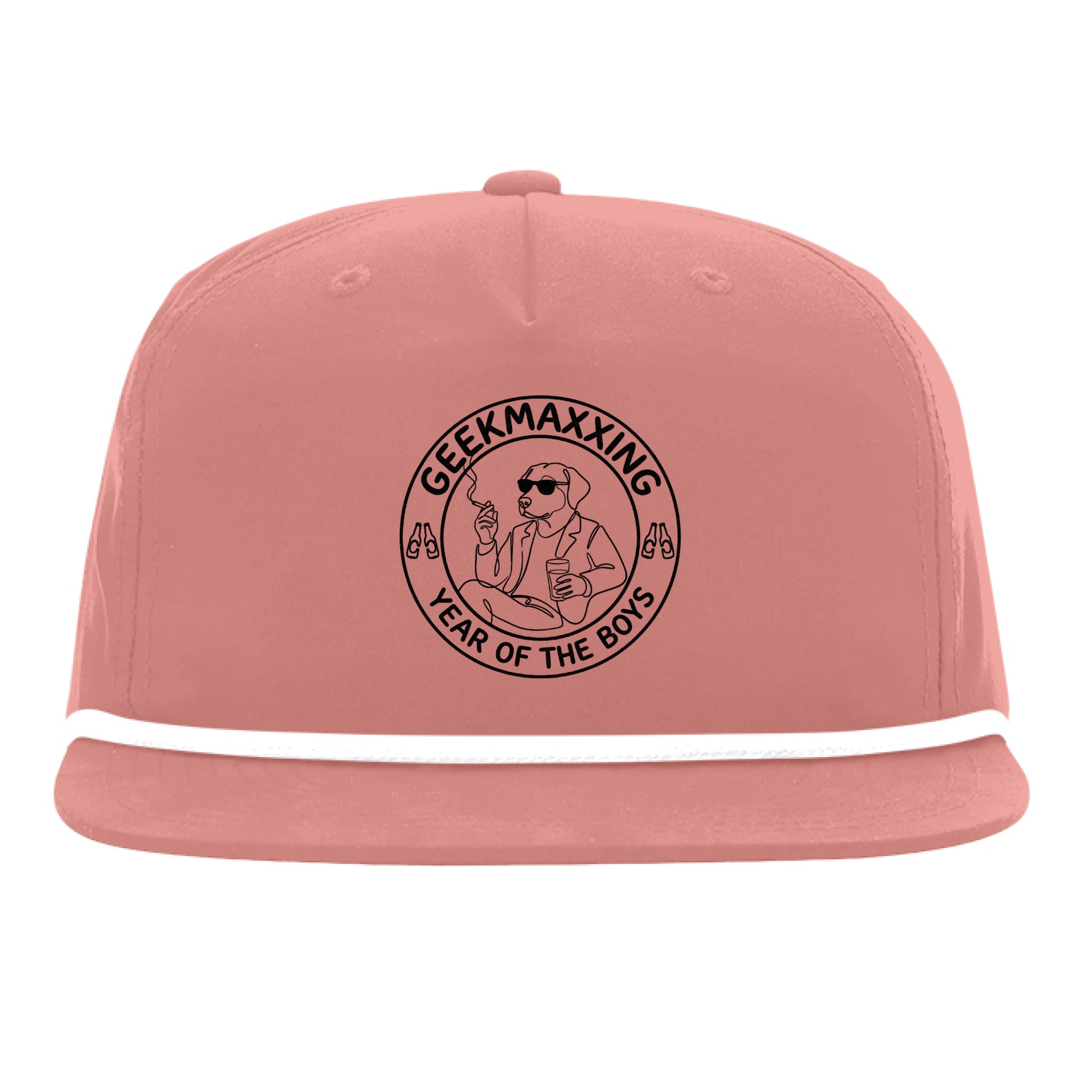Dusty Red/ White - 256 - FRONT