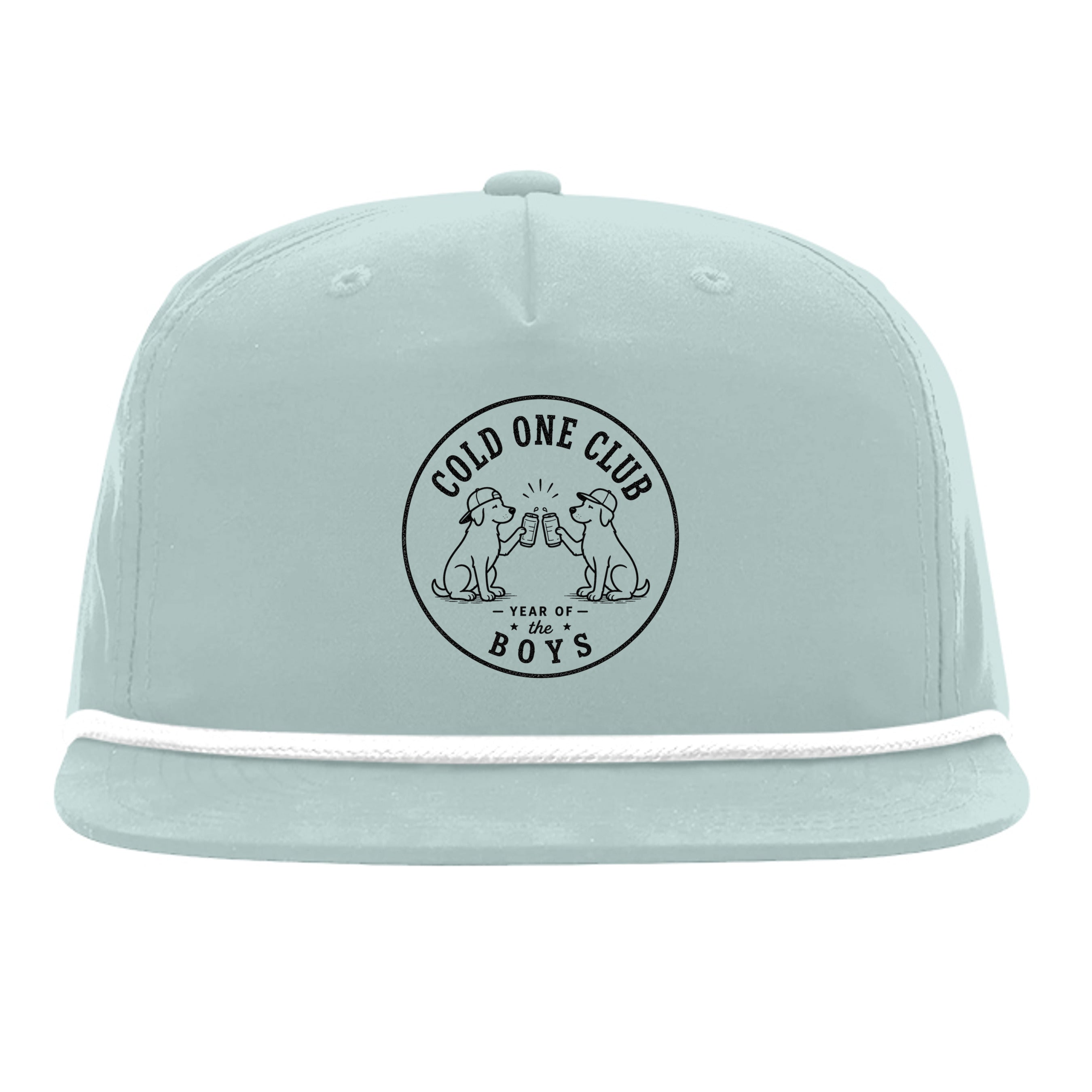 Dusty Blue/ White - 256 - FRONT