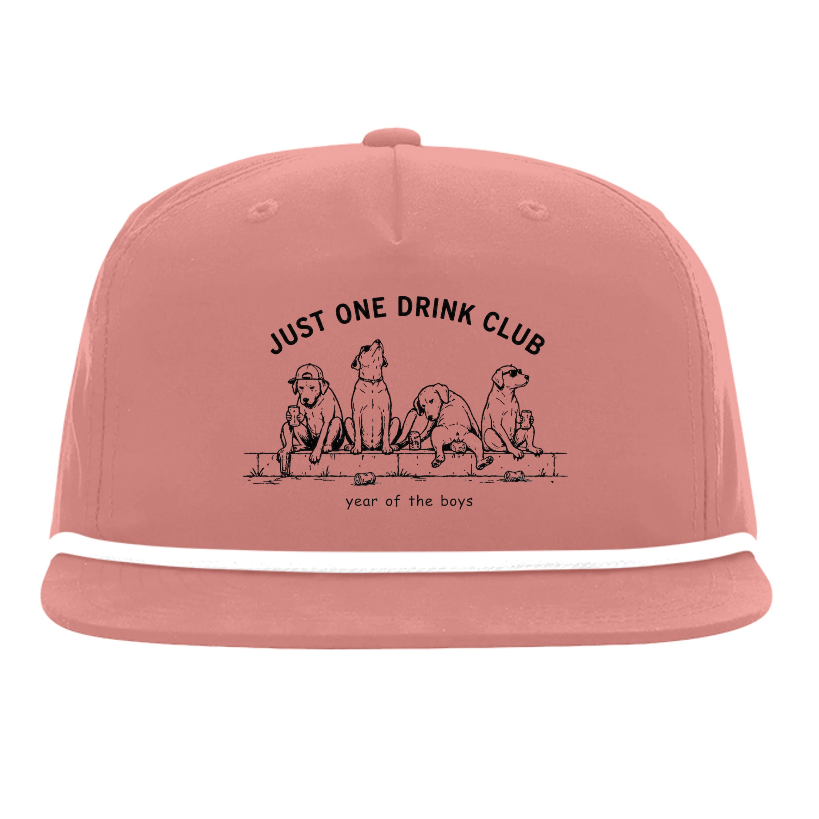 Dusty Red/ White - 256 - FRONT
