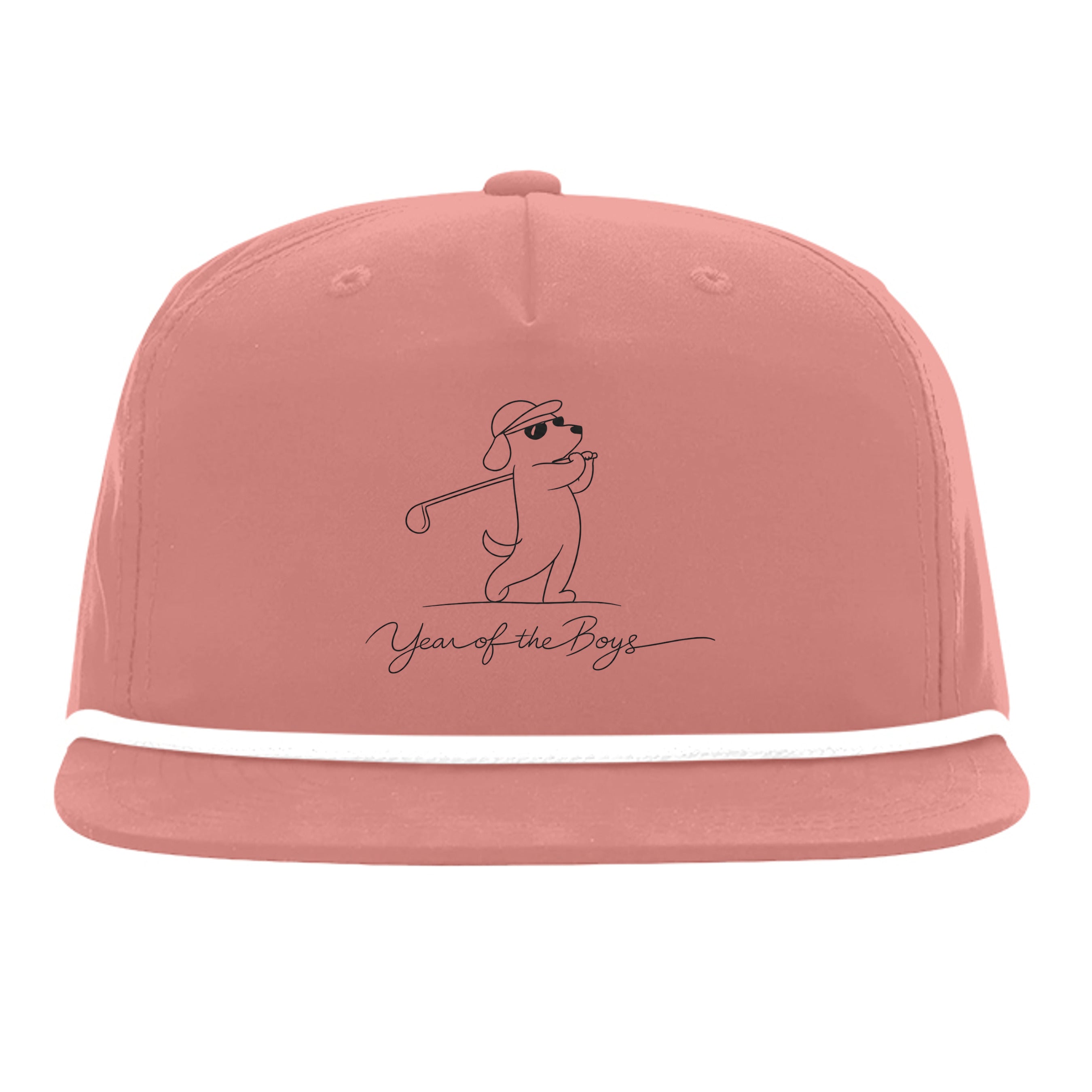 Dusty Red/ White - 256 - FRONT